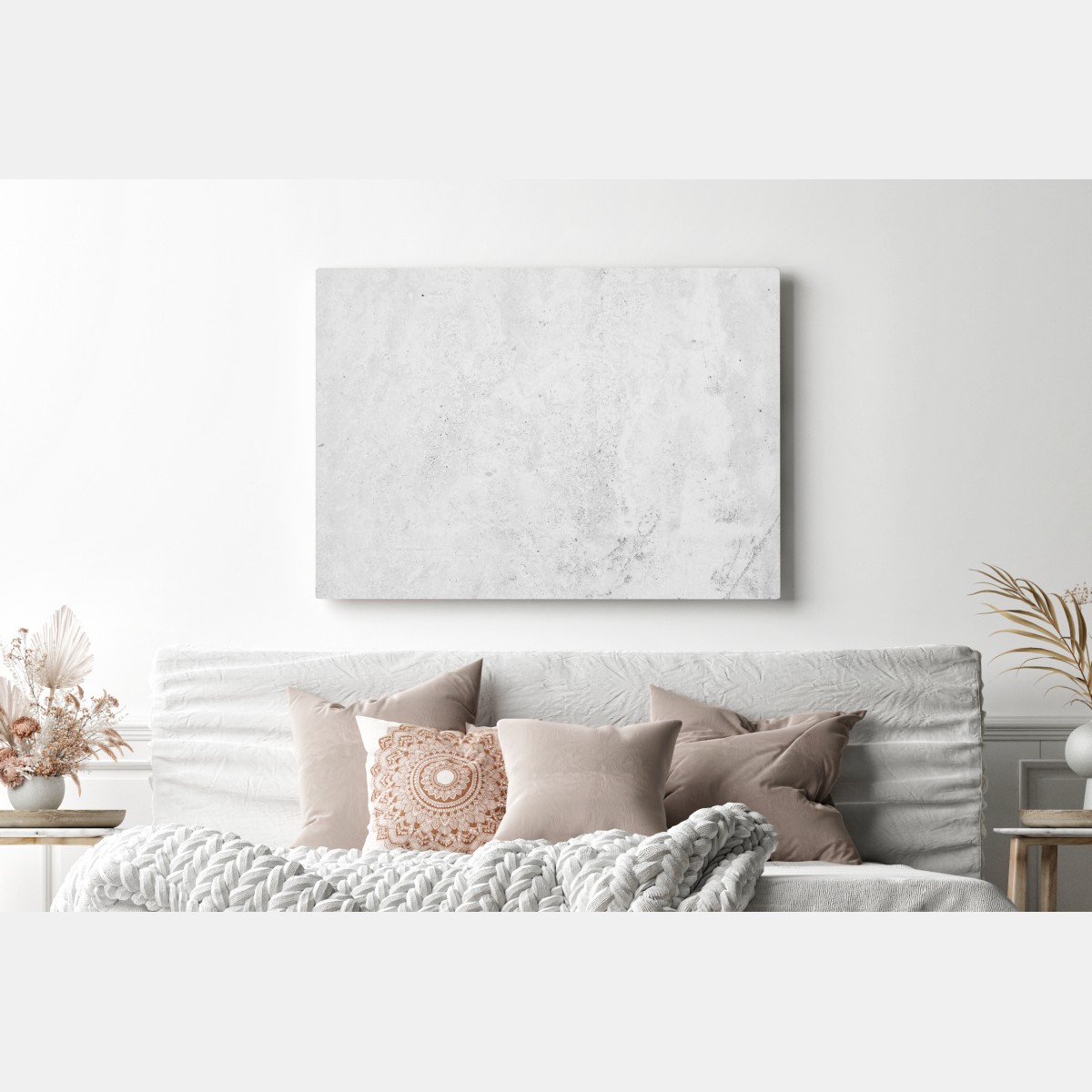 Obraz na płótnie szara betonowa tekstura ściany – Wallissimo® Obraz na płótnie szara betonowa tekstura ściany – Wallissimo®
