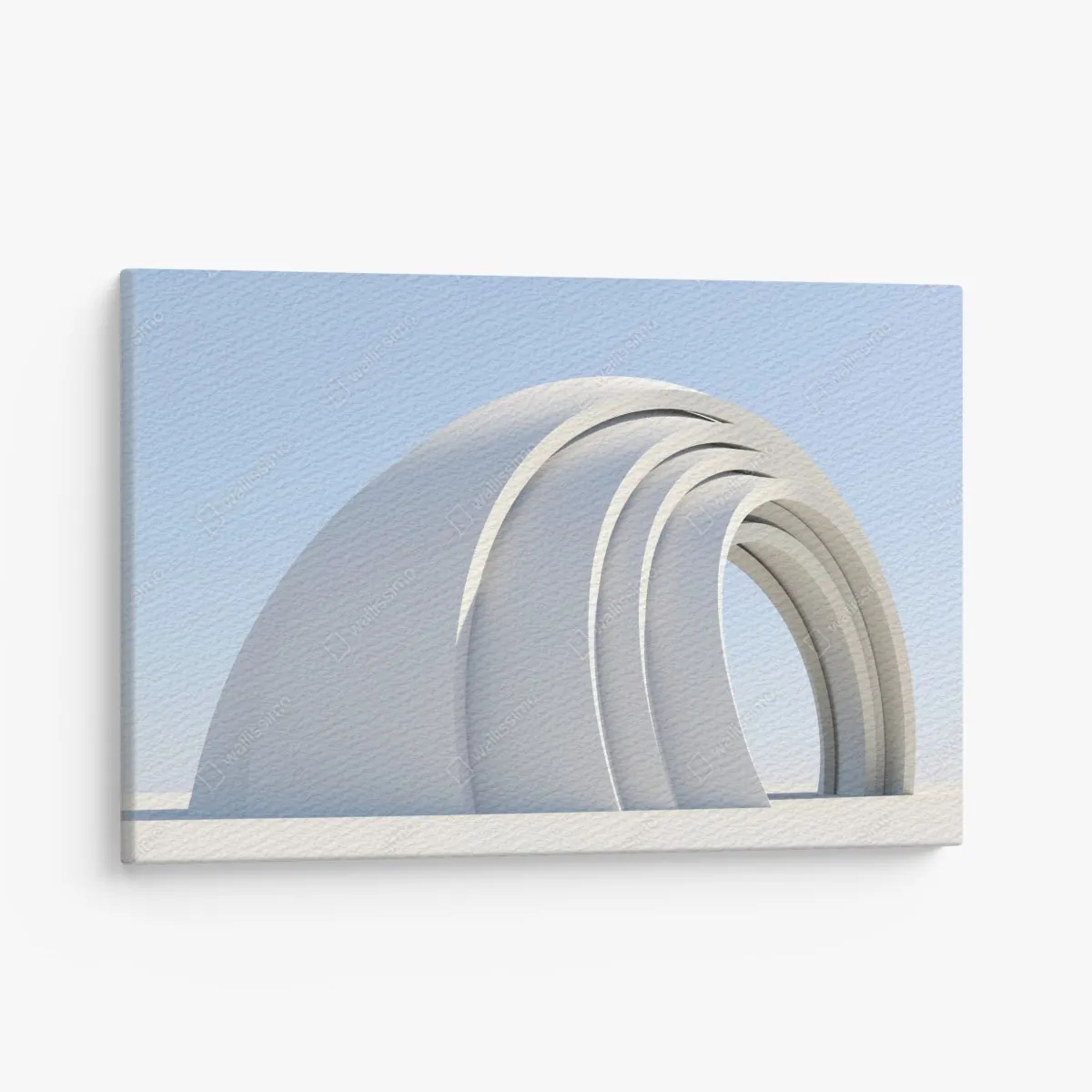Obraz na płótnie minimalistyczna rzeźba łuku – Wallissimo® Obraz na płótnie minimalistyczna rzeźba łuku – Wallissimo®