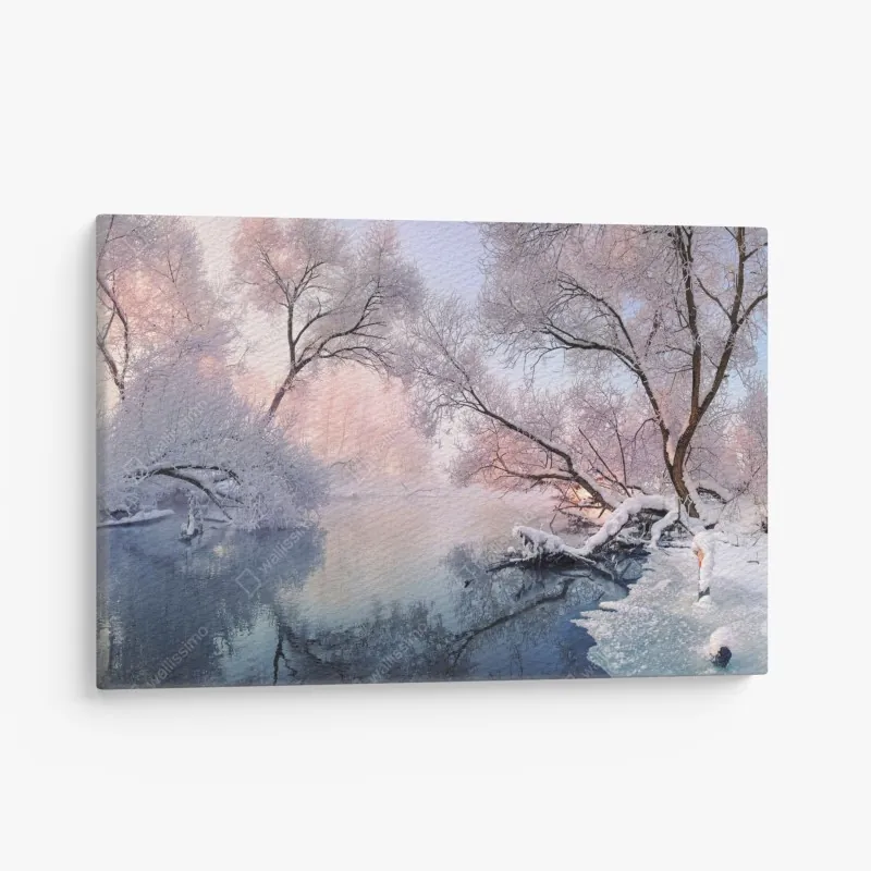 Obraz na płótnie biały wzór czaszek na szarym tle – Wallissimo®