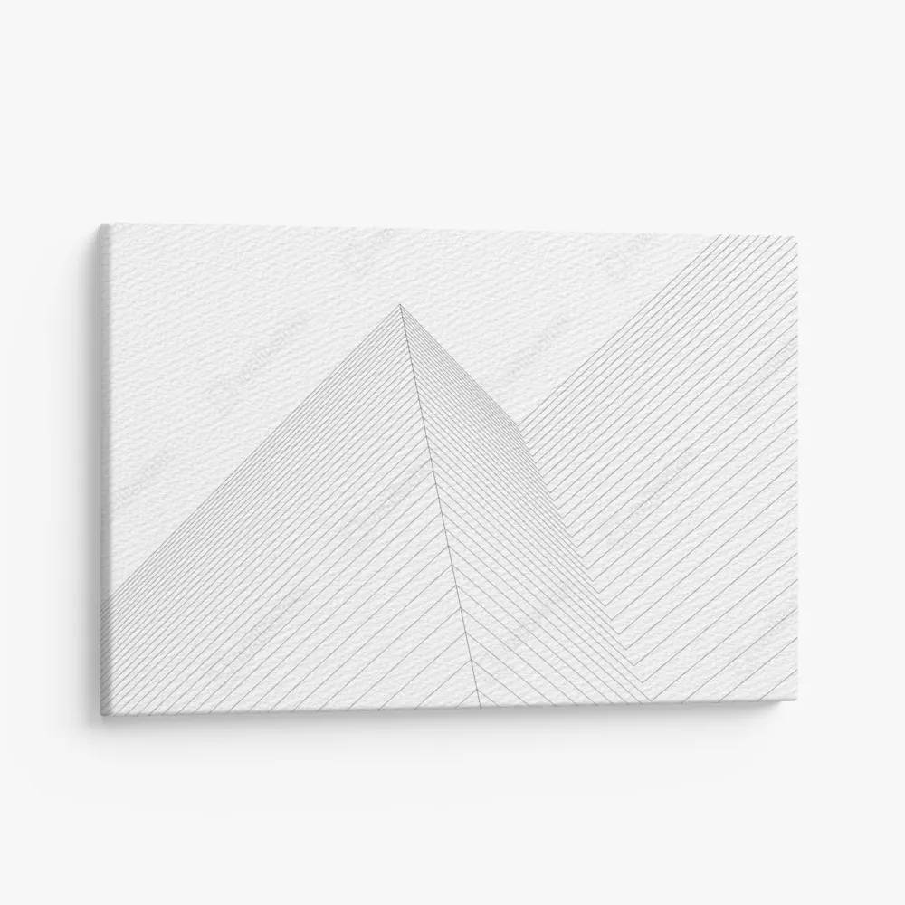 Obraz na płótnie geometryczne linie architektoniczne – Wallissimo® Obraz na płótnie geometryczne linie architektoniczne – Wallissimo®