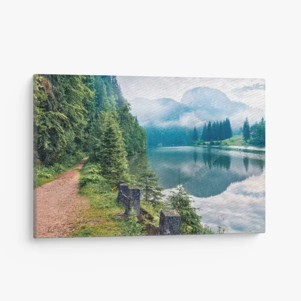 Obraz na płótnie słoneczna żółta 3d krzywa abstrakcyjna – Wallissimo®