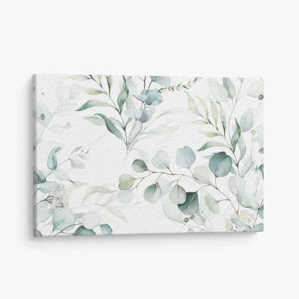 Obraz na płótnie Santorini widok na wybrzeże z białą architekturą – Wallissimo®