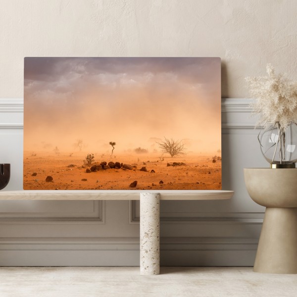 Obraz na płótnie burza piaskowa nad Dollo Ado, Etiopia – Wallissimo® Obraz na płótnie burza piaskowa nad Dollo Ado, Etiopia – Wallissimo®