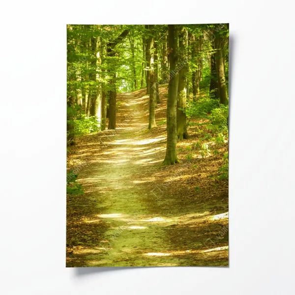 Plakat Hongkong panorama miasta o zmierzchu – Wallissimo®