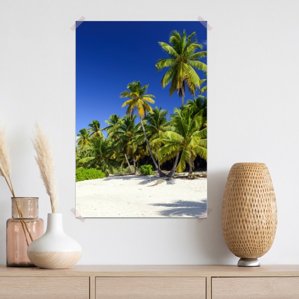 Plakat spokojna Punta Cana tropikalna plaża – Wallissimo® Plakat spokojna Punta Cana tropikalna plaża – Wallissimo®