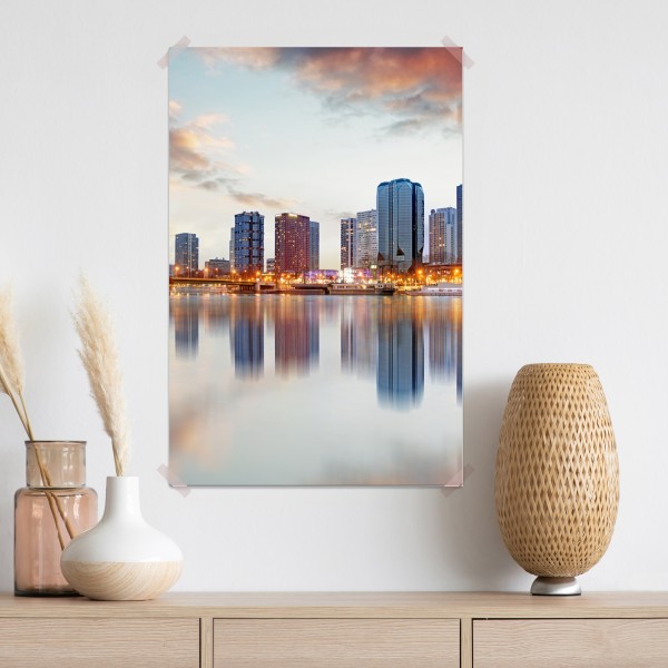 Plakat panorama Paryża o zachodzie z Wieżą Eiffla – Wallissimo® Plakat panorama Paryża o zachodzie z Wieżą Eiffla – Wallissimo®