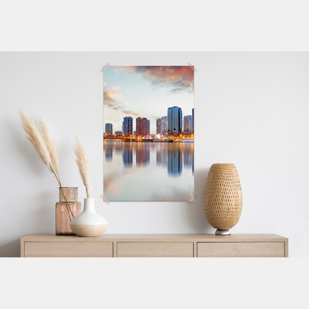 Plakat panorama Paryża o zachodzie z Wieżą Eiffla – Wallissimo® Plakat panorama Paryża o zachodzie z Wieżą Eiffla – Wallissimo®