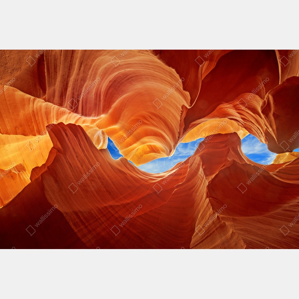 Plakat Antelope Canyon wirujące piaskowcowe formy – Wallissimo® Plakat Antelope Canyon wirujące piaskowcowe formy – Wallissimo®