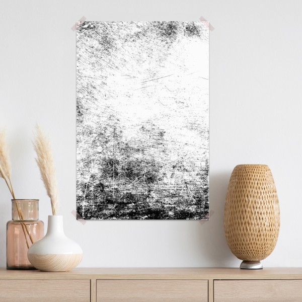 Plakat czarna tekstura betonu – Wallissimo® Plakat czarna tekstura betonu – Wallissimo®