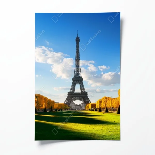 Plakat monochromatyczny wzór łuków – Wallissimo®