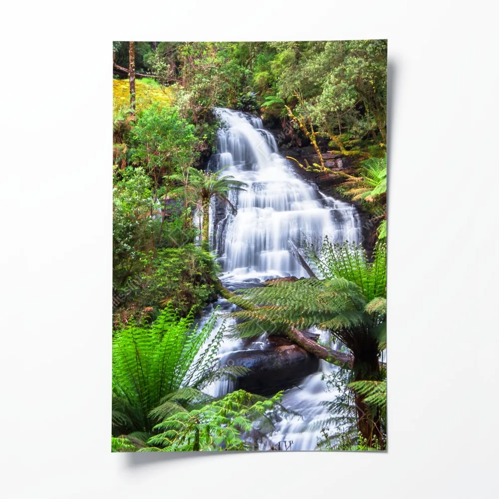 Plakat Triplet Falls wodospad w Great Otway National Park – Wallissimo® Plakat Triplet Falls wodospad w Great Otway National Park – Wallissimo®