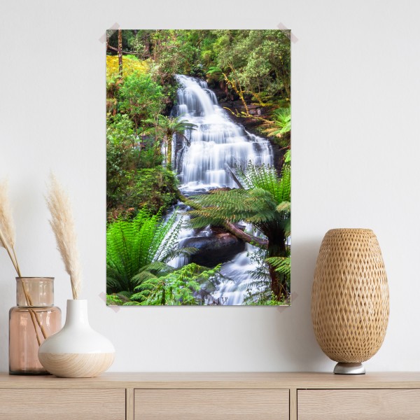 Plakat Triplet Falls wodospad w Great Otway National Park – Wallissimo® Plakat Triplet Falls wodospad w Great Otway National Park – Wallissimo®