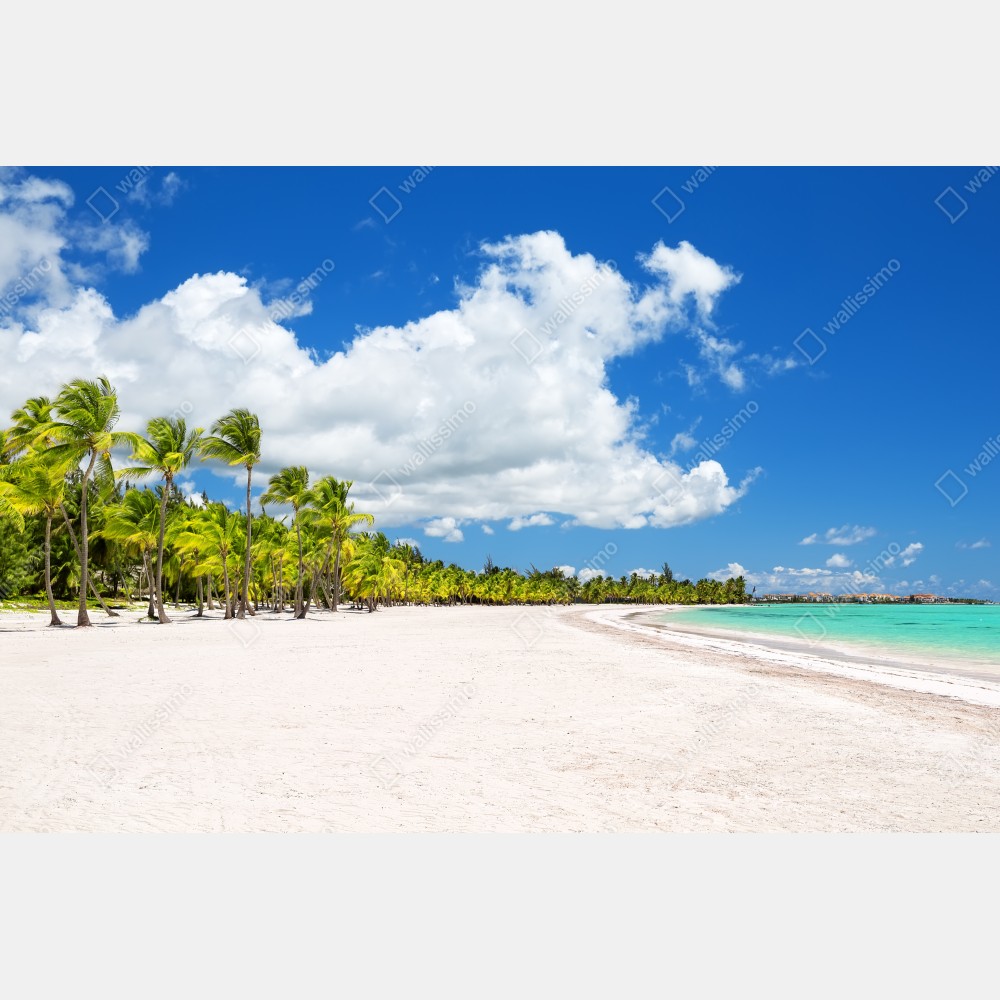 Plakat tropikalna plaża w Punta Cana – Wallissimo® Plakat tropikalna plaża w Punta Cana – Wallissimo®