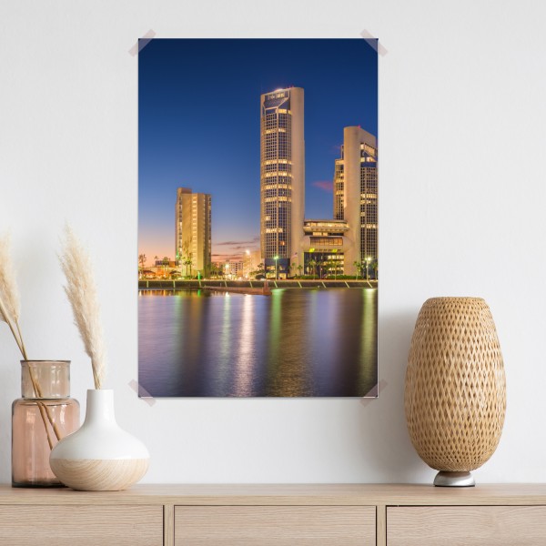 Plakat Corpus Christi panorama miasta o zmierzchu – Wallissimo® Plakat Corpus Christi panorama miasta o zmierzchu – Wallissimo®