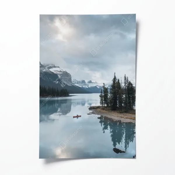 Plakat monochromatyczny wzór łuków – Wallissimo®