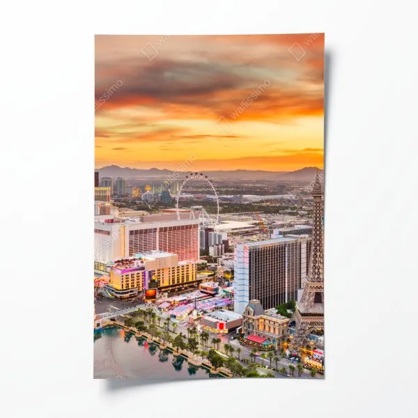 Plakat bujne tropikalne liście – Wallissimo®