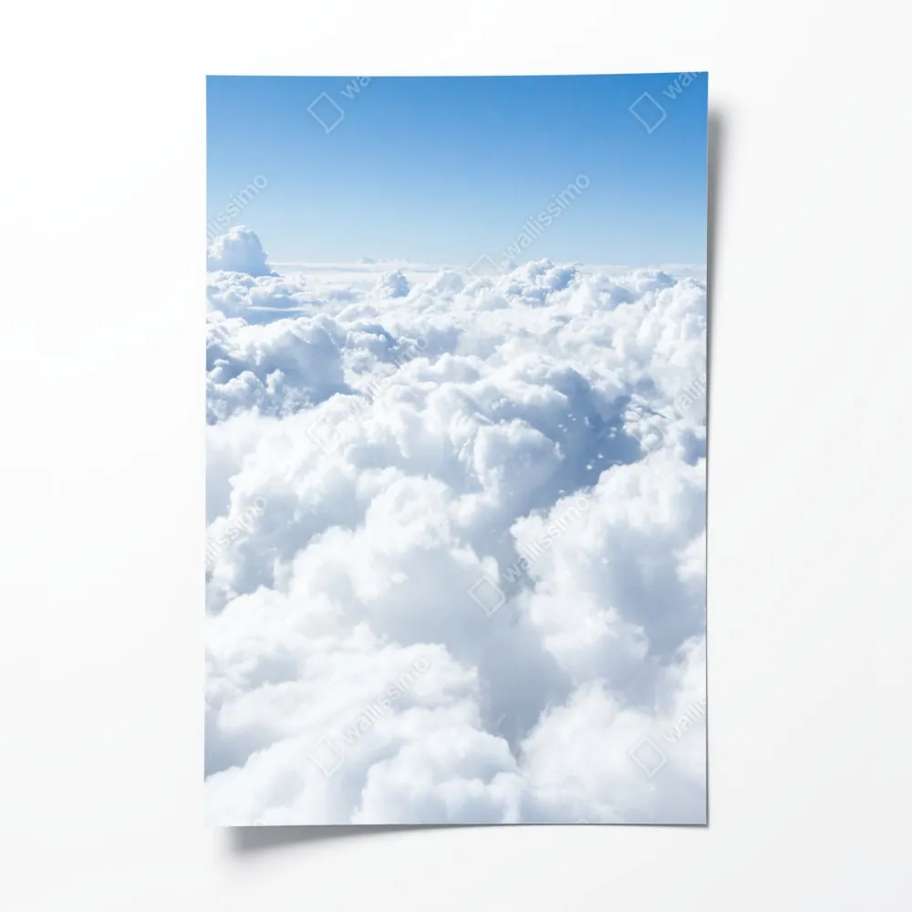 Plakat spokojny pejzaż chmur – Wallissimo® Plakat spokojny pejzaż chmur – Wallissimo®