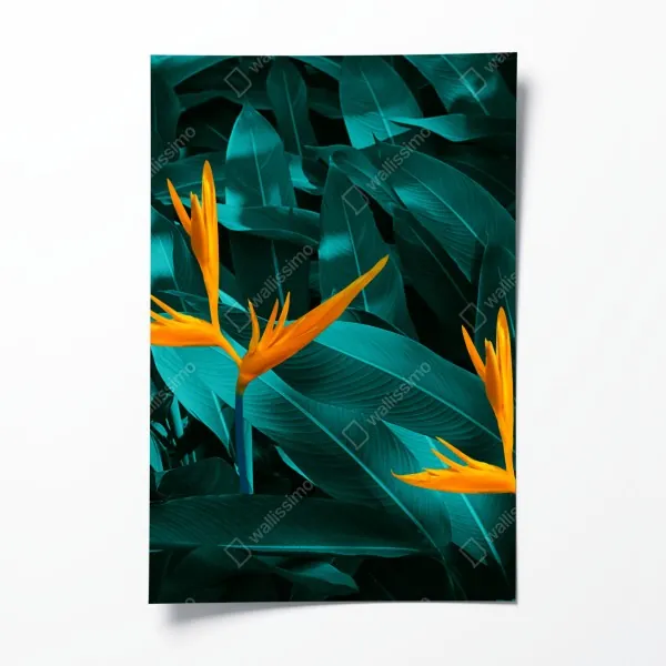 Plakat iryzująca nowoczesna fasada z paneli – Wallissimo®