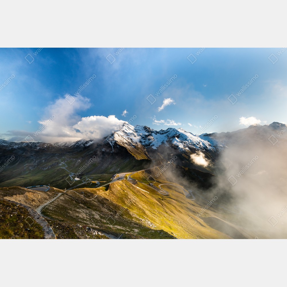 Plakat Grossglockner panorama drogi w Alpach – Wallissimo® Plakat Grossglockner panorama drogi w Alpach – Wallissimo®