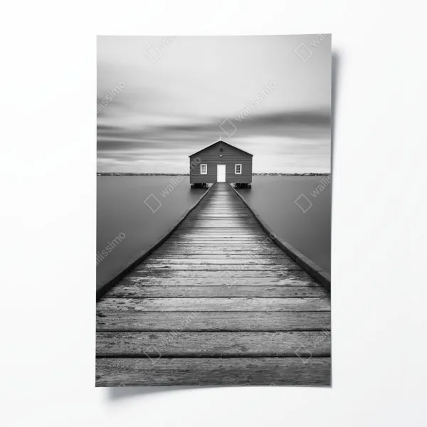 Plakat gęste czerwone róże dekoracja ścienna – Wallissimo®