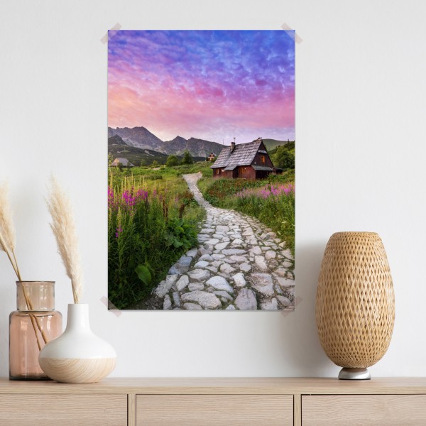 Plakat wschód słońca nad Hala Gasienicowa – Wallissimo® Plakat wschód słońca nad Hala Gasienicowa – Wallissimo®