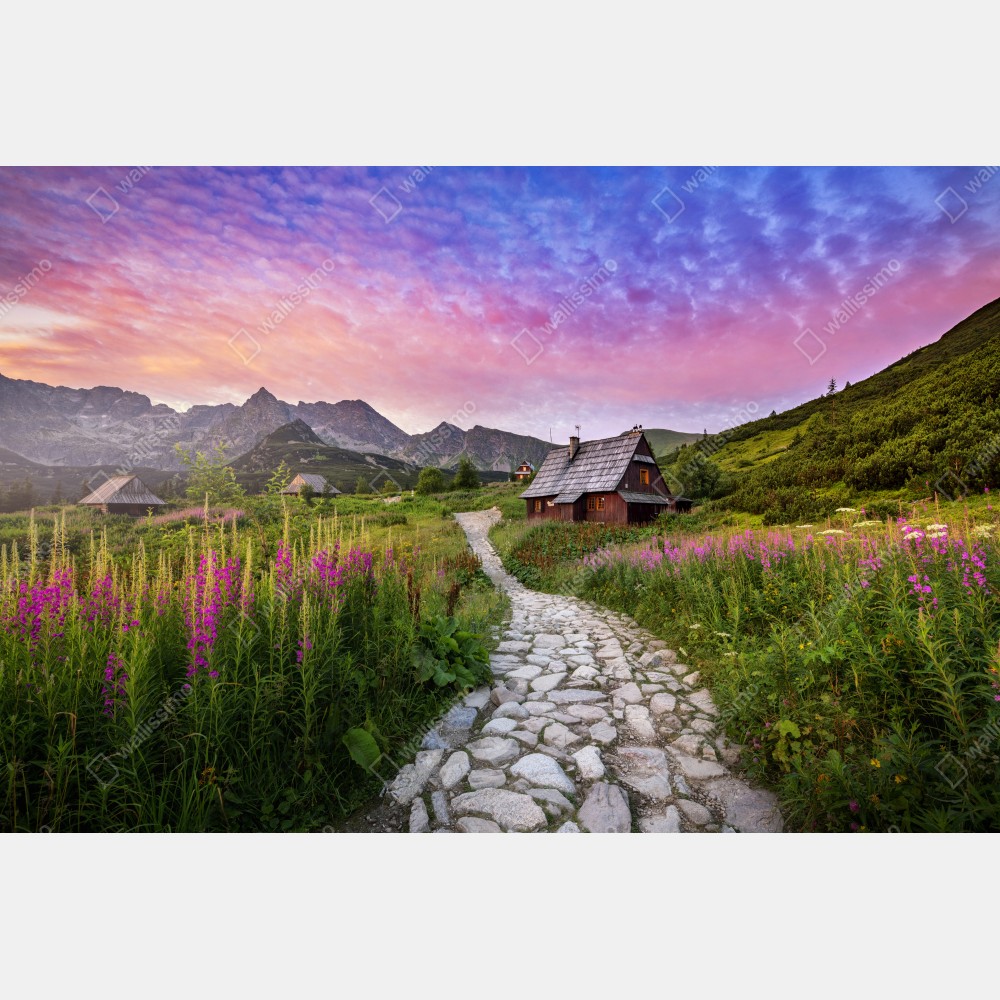 Plakat wschód słońca nad Hala Gasienicowa – Wallissimo® Plakat wschód słońca nad Hala Gasienicowa – Wallissimo®