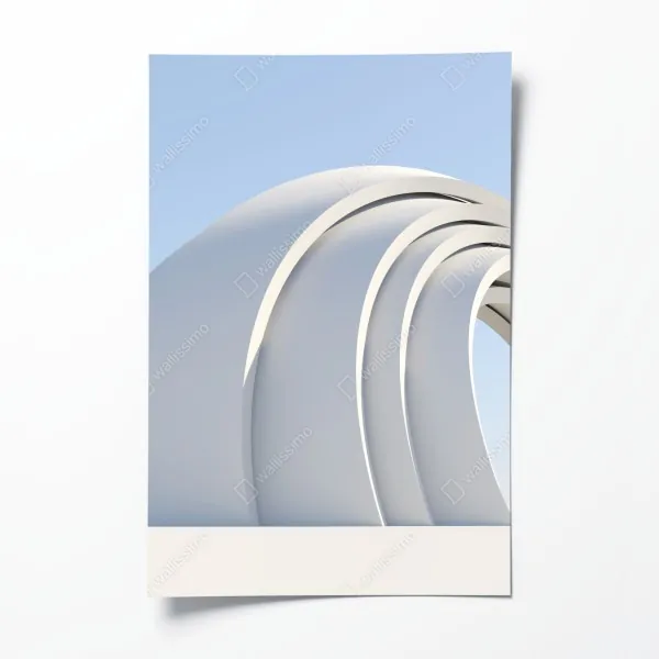 Plakat fioletowy tulipan w ultrafiolecie – Wallissimo®