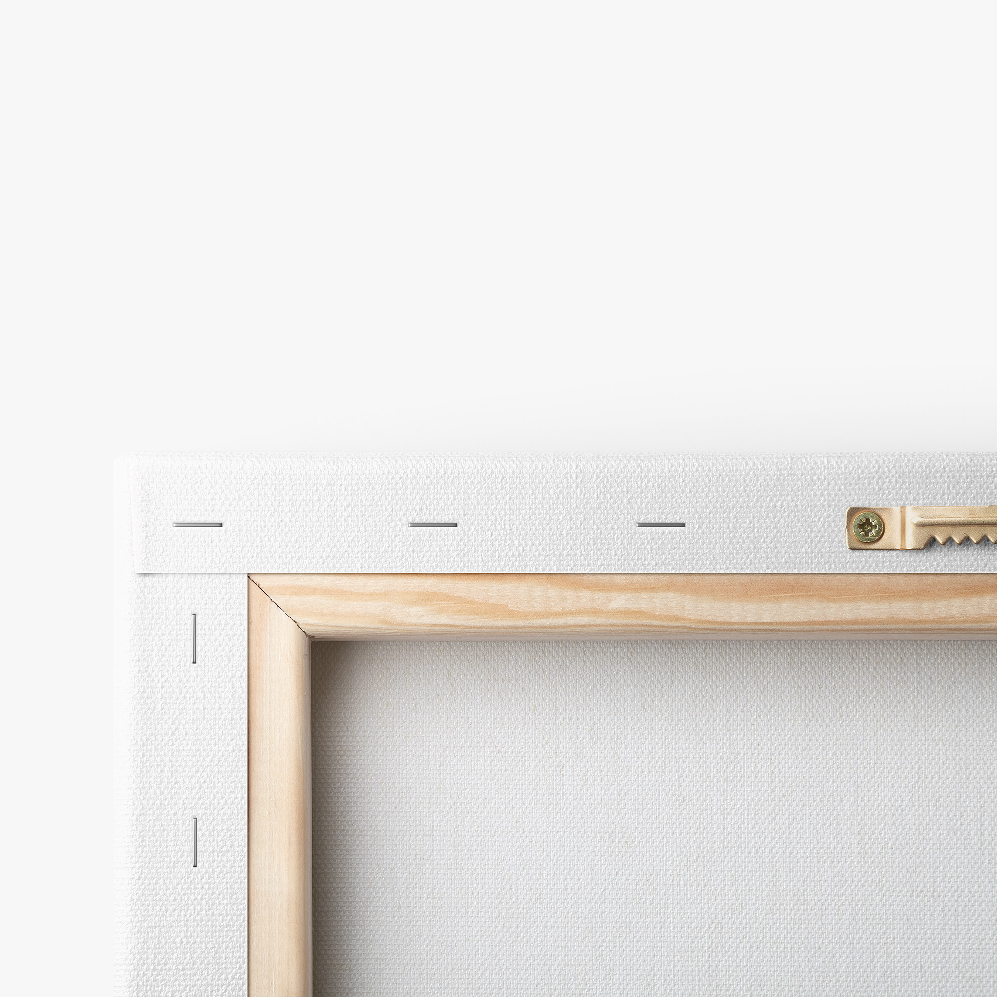 Tył obrazu – przykładowe płótno Tył obrazu – przykładowe płótno